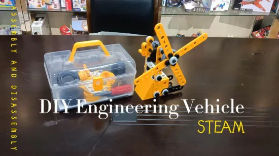 100 個 8 in 1 分解車のおもちゃ子供教育エンジニアリング建設トラックおもちゃセットステムネジ組み立て車両セット DIY 構築キットおもちゃ子供男の子用